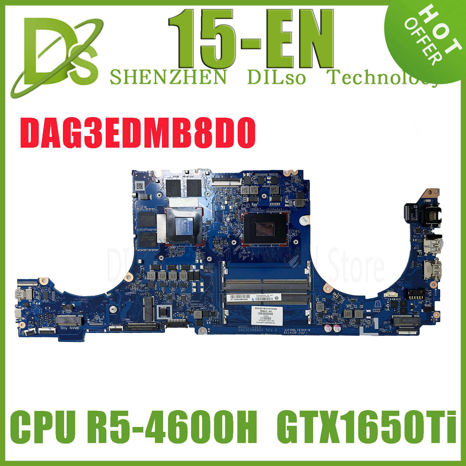 KEFU M09412-001M09412-601   HP Omen 15-EN 15Z-EN Ʈ   DAG3EDMB8D0 Ryzen 5-4600H GTX1650Ti-V4GB DDR4